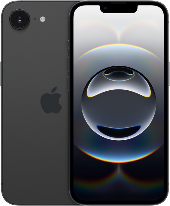 Apple iPhone 16e - 128GB - Zwart