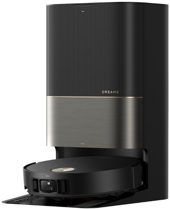 Dreame X50 Ultra Complete - Aspirateur robot avec fonction serpillère - Convient aux poils d'animaux - Kit d'accessoires complet - Nettoyage facile des meubles bas - Noir
